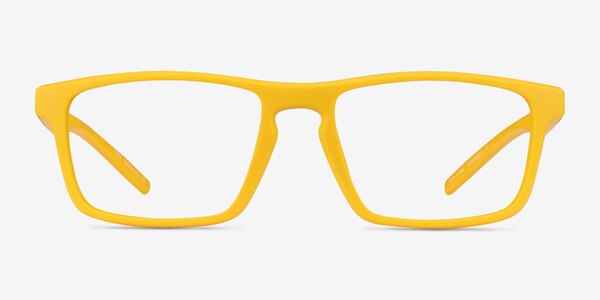 First Jaune Plastique Montures de lunettes de vue