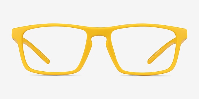 First Yellow Plastic Eyeglass Frames