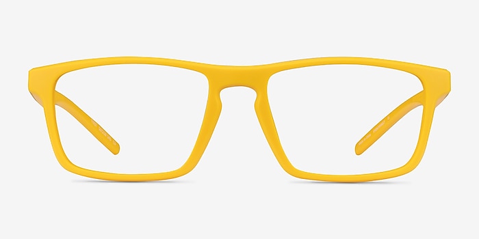 First Yellow Plastic Eyeglass Frames from EyeBuyDirect