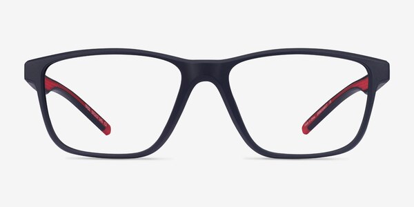 Base Blue Red Plastic Eyeglass Frames