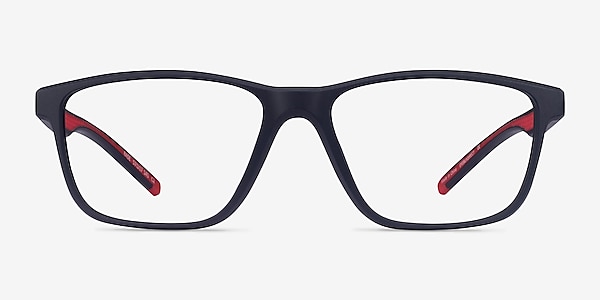 Base Blue Red Plastic Eyeglass Frames