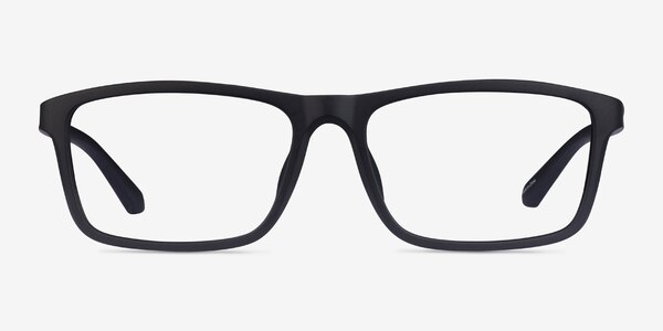 Team Matte Black Plastic Eyeglass Frames