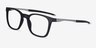 Club Noir MétalMontures de lunettes de vue d'EyeBuyDirect, Vue d'Angle