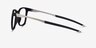 Club Noir MétalMontures de lunettes de vue d'EyeBuyDirect, Vue de Côté