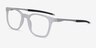 Club Clear MetalEyeglass Frames from EyeBuyDirect, Angle View