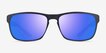 Kick Matte Blue Gray PlasticSunglass Frames from EyeBuyDirect, Front View