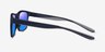 Kick Matte Blue Gray PlasticSunglass Frames from EyeBuyDirect, Side View