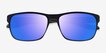 Kick Matte Blue Gray PlasticSunglass Frames from EyeBuyDirect, Closed View