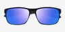 Kick Matte Blue Gray PlasticSunglass Frames from EyeBuyDirect, Closed View