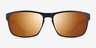 Kick Matte Black Orange PlastiqueSoleil de Lunette de vue d'EyeBuyDirect, Vue de Face