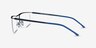 Point Navy MetalEyeglass Frames from EyeBuyDirect, Side View