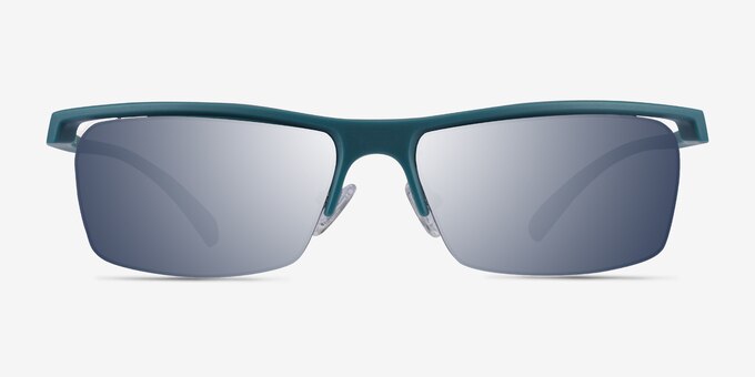Turnover Matte Teal Plastic Sunglass Frames
