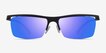 Turnover Matte Black PlasticSunglass Frames from EyeBuyDirect, Front View