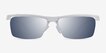 Turnover Matte Clear PlasticSunglass Frames from EyeBuyDirect, Front View