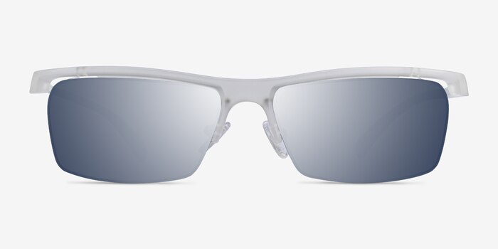 Turnover Matte Clear Plastic Sunglass Frames from EyeBuyDirect