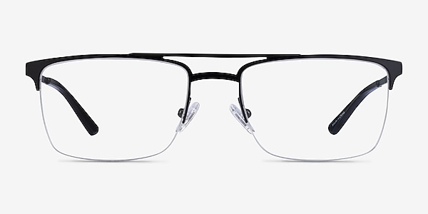 Huddle Noir Métal Montures de lunettes de vue