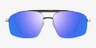 Punt Silver Green AcetateSunglass Frames from EyeBuyDirect, Front View