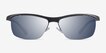 Yard Matte Gray Black MetalSunglass Frames from EyeBuyDirect, Front View