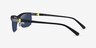 Yard Matte Gray Black PlasticSunglass Frames from EyeBuyDirect, Side View