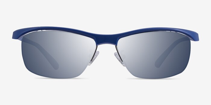 Yard Matte Navy Plastic Sunglass Frames from EyeBuyDirect