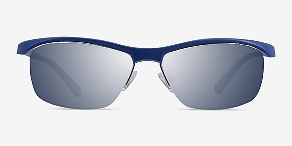 Yard Matte Navy Plastic Sunglass Frames