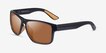 Running Black Orange PlasticSunglass Frames from EyeBuyDirect, Angle View