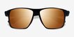 Running Black Orange PlasticSunglass Frames from EyeBuyDirect, Closed View
