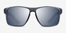 Running Gray Green PlasticSunglass Frames from EyeBuyDirect, Front View