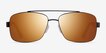 Center Black Red MetalSunglass Frames from EyeBuyDirect, Front View