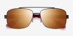 Center Black Red MetalSunglass Frames from EyeBuyDirect, Closed View