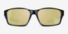 Cycle Black Blue PlasticSunglass Frames from EyeBuyDirect, Front View