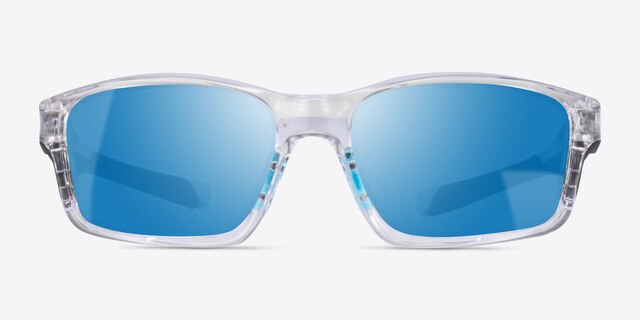 Cycle Clear Black PlasticSunglass Frames from EyeBuyDirect, Front View