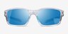 Cycle Clear Black PlasticSunglass Frames from EyeBuyDirect, Front View
