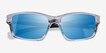 Cycle Clear Black PlasticSunglass Frames from EyeBuyDirect, Closed View