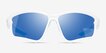 Flip White PlasticSunglass Frames from EyeBuyDirect, Front View