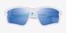 Flip White PlasticSunglass Frames from EyeBuyDirect, Closed View