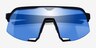Moto Noir PlastiqueSoleil de Lunette de vue d'EyeBuyDirect, Vue Rapprochée