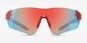 Tourney Red PlasticSunglass Frames from EyeBuyDirect, Front View