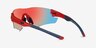 Tourney Red PlasticSunglass Frames from EyeBuyDirect, Side View