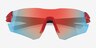Tourney Red PlasticSunglass Frames from EyeBuyDirect, Closed View