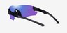 Tourney Black PlasticSunglass Frames from EyeBuyDirect, Side View
