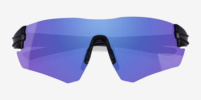 Tourney Black PlasticSunglass Frames from EyeBuyDirect, Closed View