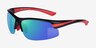 Match Black Red PlasticSunglass Frames from EyeBuyDirect, Angle View