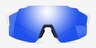 Combat White PlasticSunglass Frames from EyeBuyDirect, Front View
