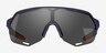 Vert Matte Navy Orange PlasticSunglass Frames from EyeBuyDirect, Front View