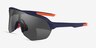 Vert Matte Navy Orange PlasticSunglass Frames from EyeBuyDirect, Angle View