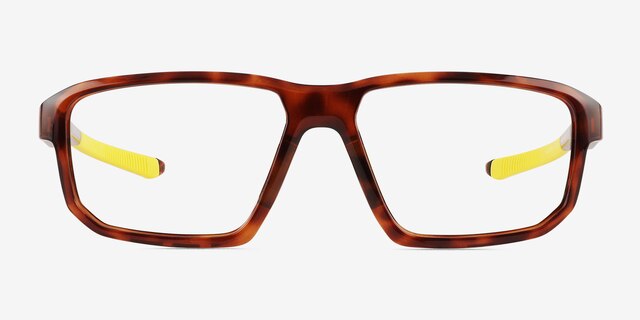 Core Tortoise PlasticEyeglass Frames from EyeBuyDirect, Front View