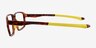 Core Tortoise PlasticEyeglass Frames from EyeBuyDirect, Side View
