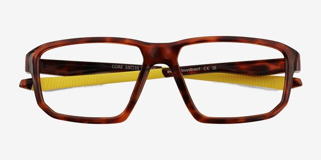 Core Tortoise PlasticEyeglass Frames from EyeBuyDirect, Closed View