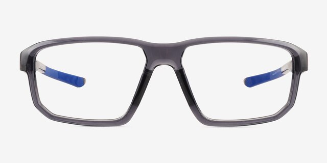 Core Clear Gray Eco-friendlyEyeglass Frames from EyeBuyDirect, Front View